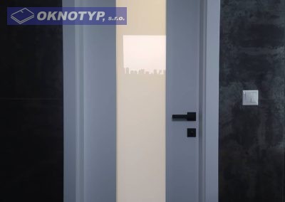 Biele foliovane dvere